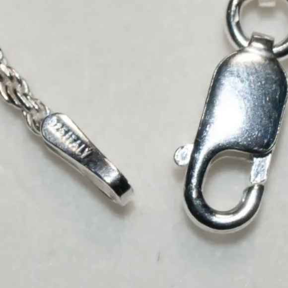 Pearl/sterling pendant - Picture 2 of 2